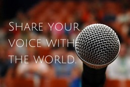 share your voice on the radio
